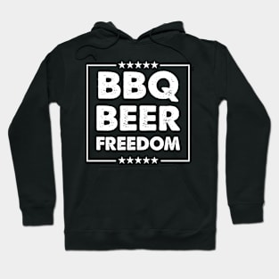 BBQ Beer Freedom design Hoodie